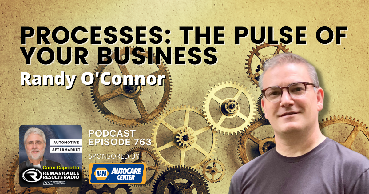 Podcast title: Processes: The Pulse of Your Business Randy O'Connor Episode 763